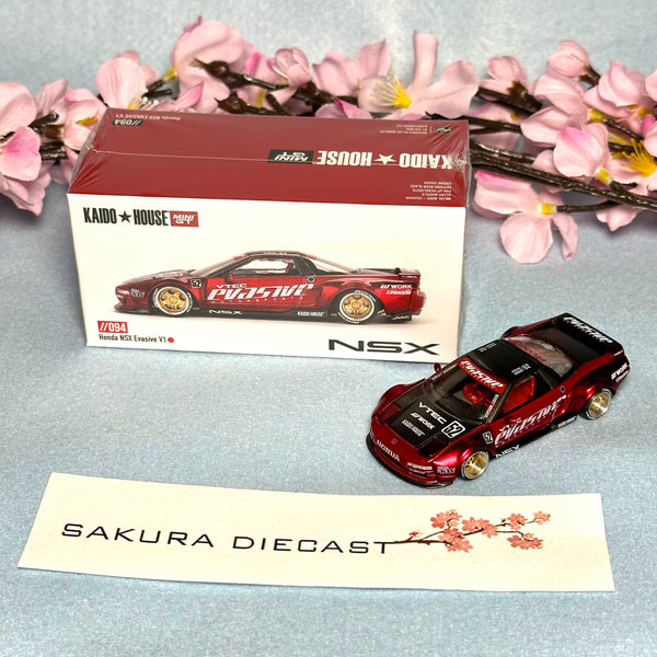 1/64 Mini GT Kaido-House Honda NSX Evasive V1 094 (red)