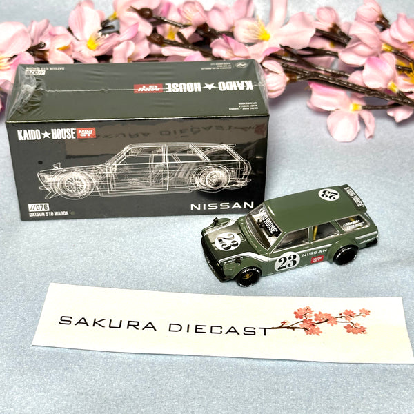 1/64 Mini GT Kaido-House Datsun 510 Wagon 076