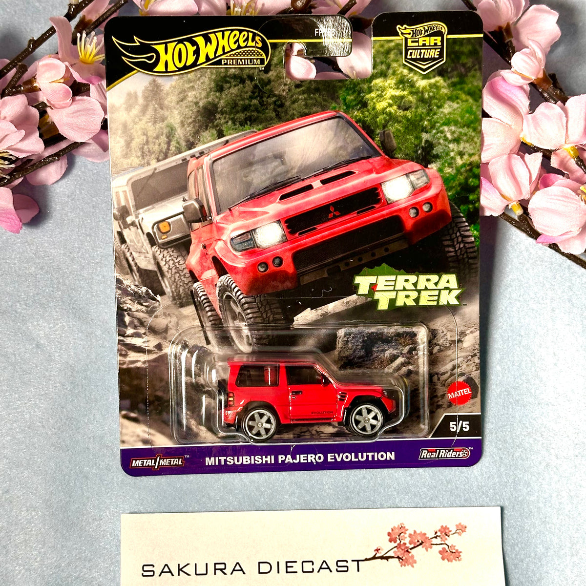 1/64 Hot Wheels Car Culture - Terra Trek - Mitsubishi Pajero