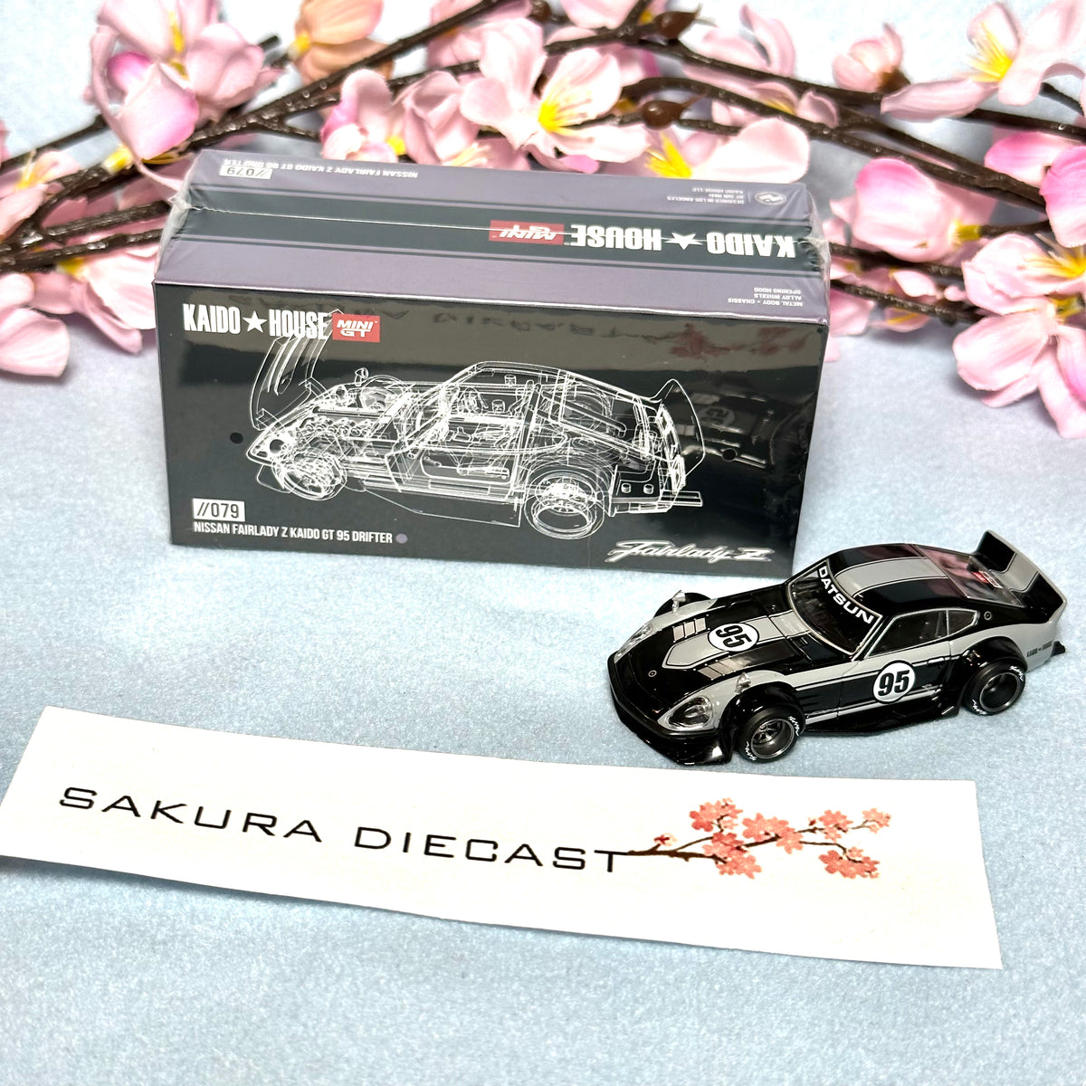1/64 Mini GT Kaido-House Datsun Fairlady Z 240Z 079 (GT 95 