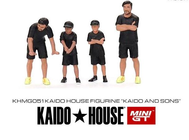 Figurine 1:64 Kaido & Sons V2 – Mini GT X Kaido House – Modèle KHMG142