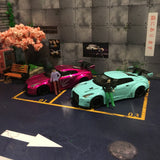 1/64 Japanese-style Parking Lot diorama