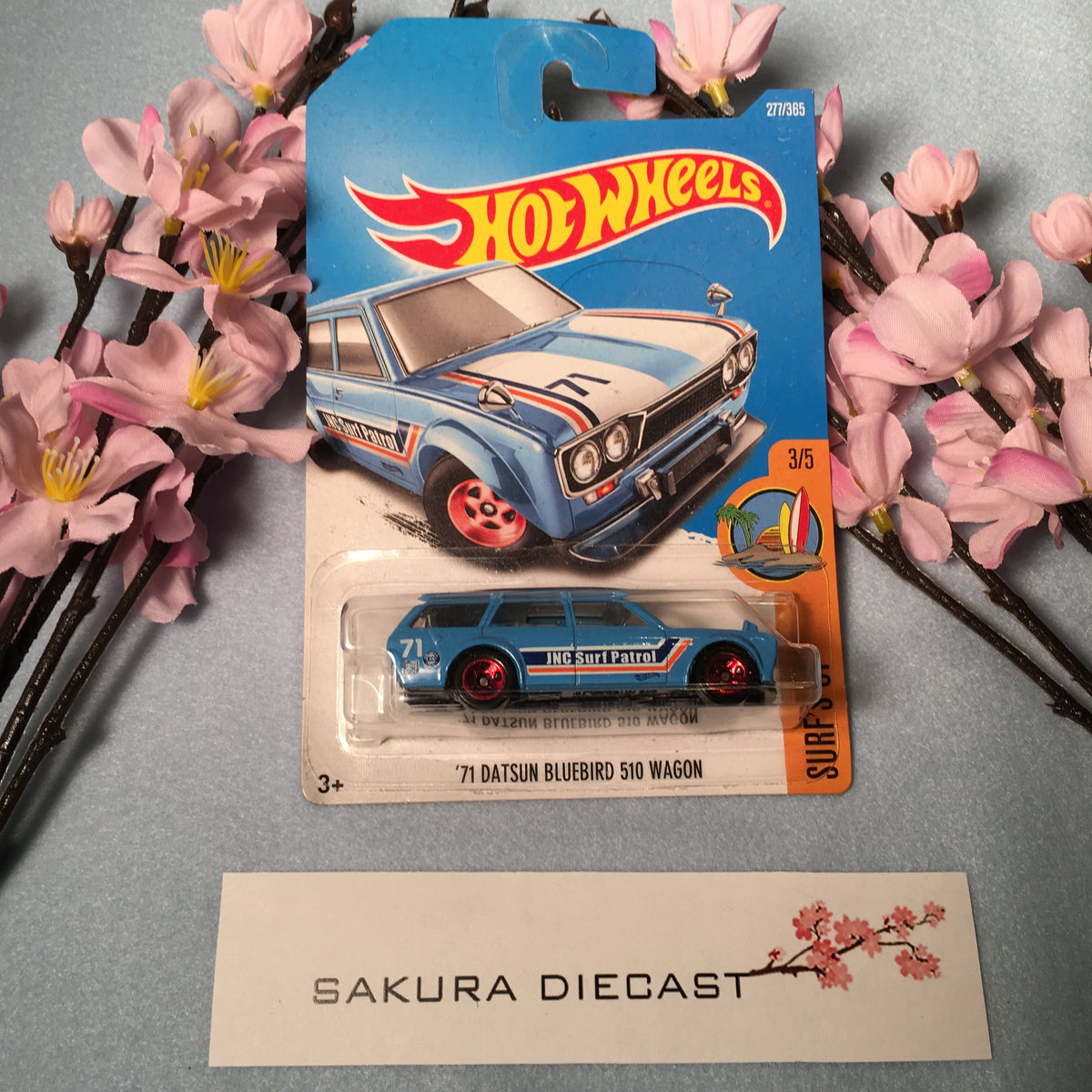 【尾張小牧店】 中古 1/64 ’71 DATSUN BLUEBIRD 510 WAGON(グリーン) 「Hot Wheels BOULEVARD」 [X8236] 【728】 尾張小牧店】 中古 1/64 '71 DATSUN BLUEBIRD 510 WAGON