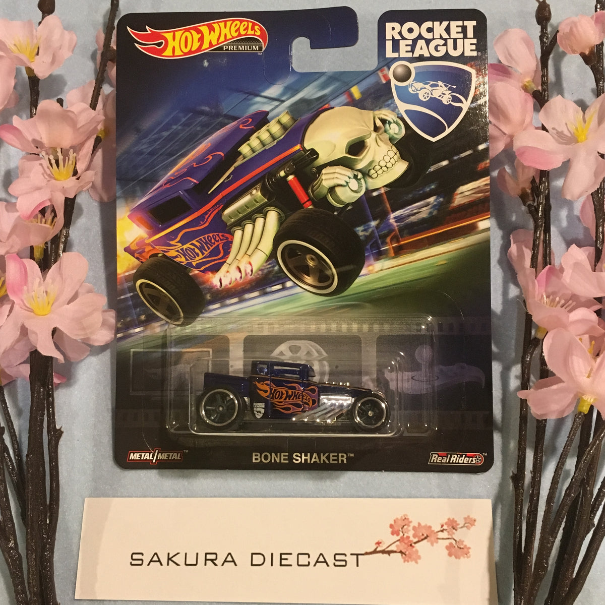 1/64 Hot Wheels Premium - Rocket League Bone Shaker – Sakura Diecast
