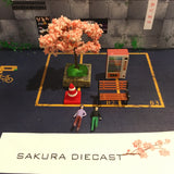 1/64 Japanese-style Parking Lot diorama