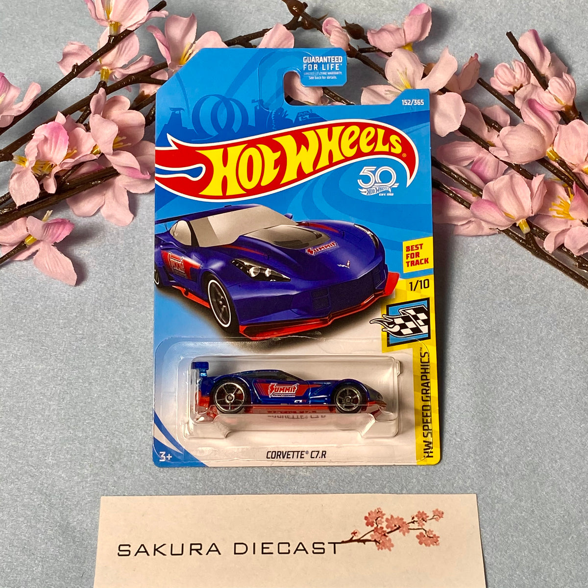 1/64 Hot Wheels Chevrolet Corvette C7R C7.R (blue) – Sakura Diecast
