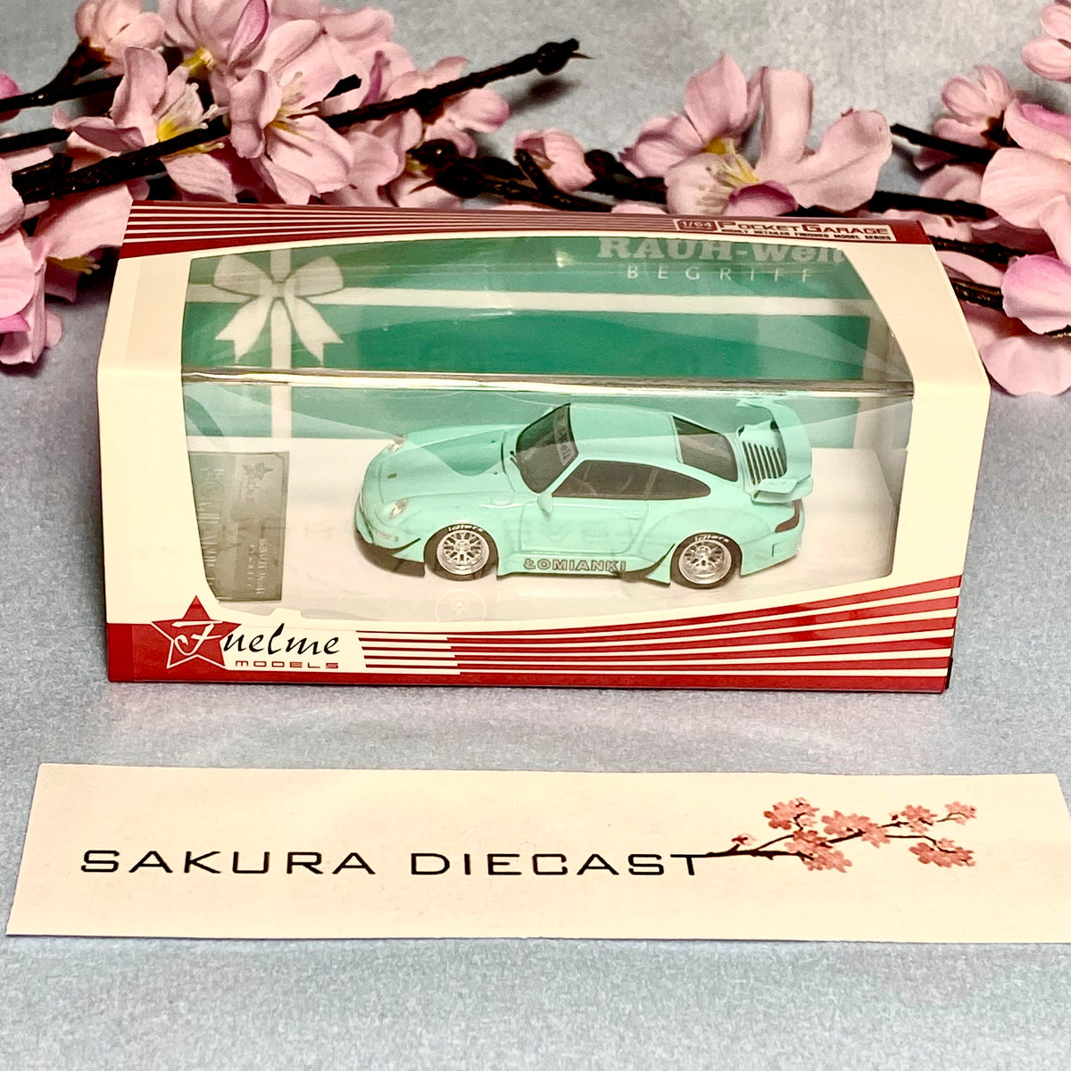 1/64 FuelMe Porsche 911 (993) RWB (ŁOMIANKI) – Sakura Diecast