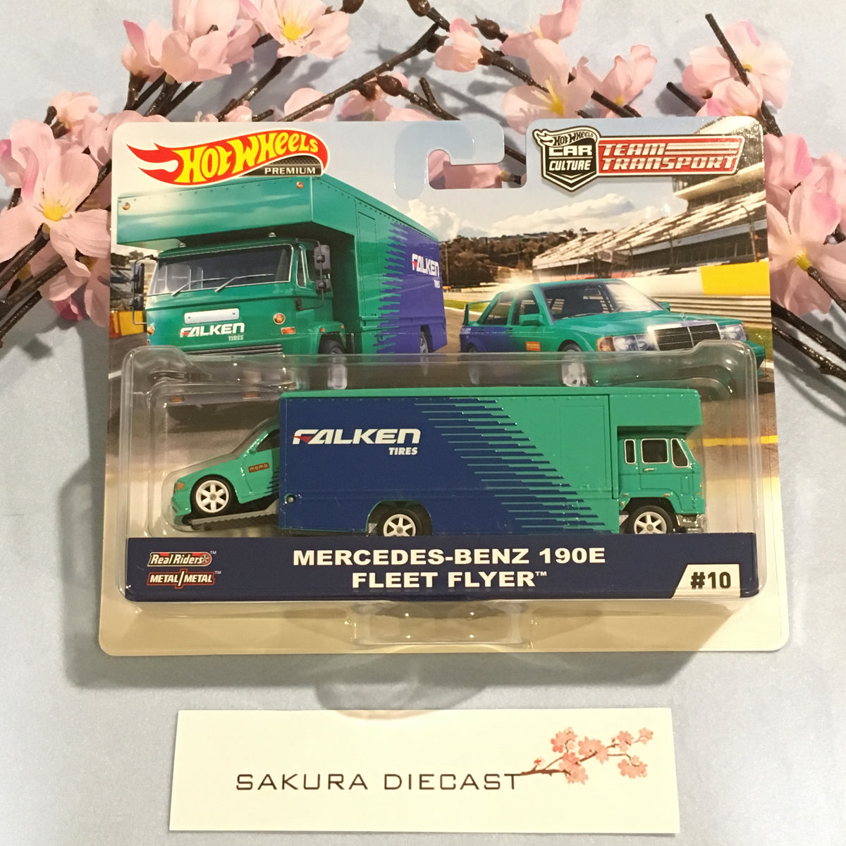 Hot Wheels Falken Mercedez buy Team Transport