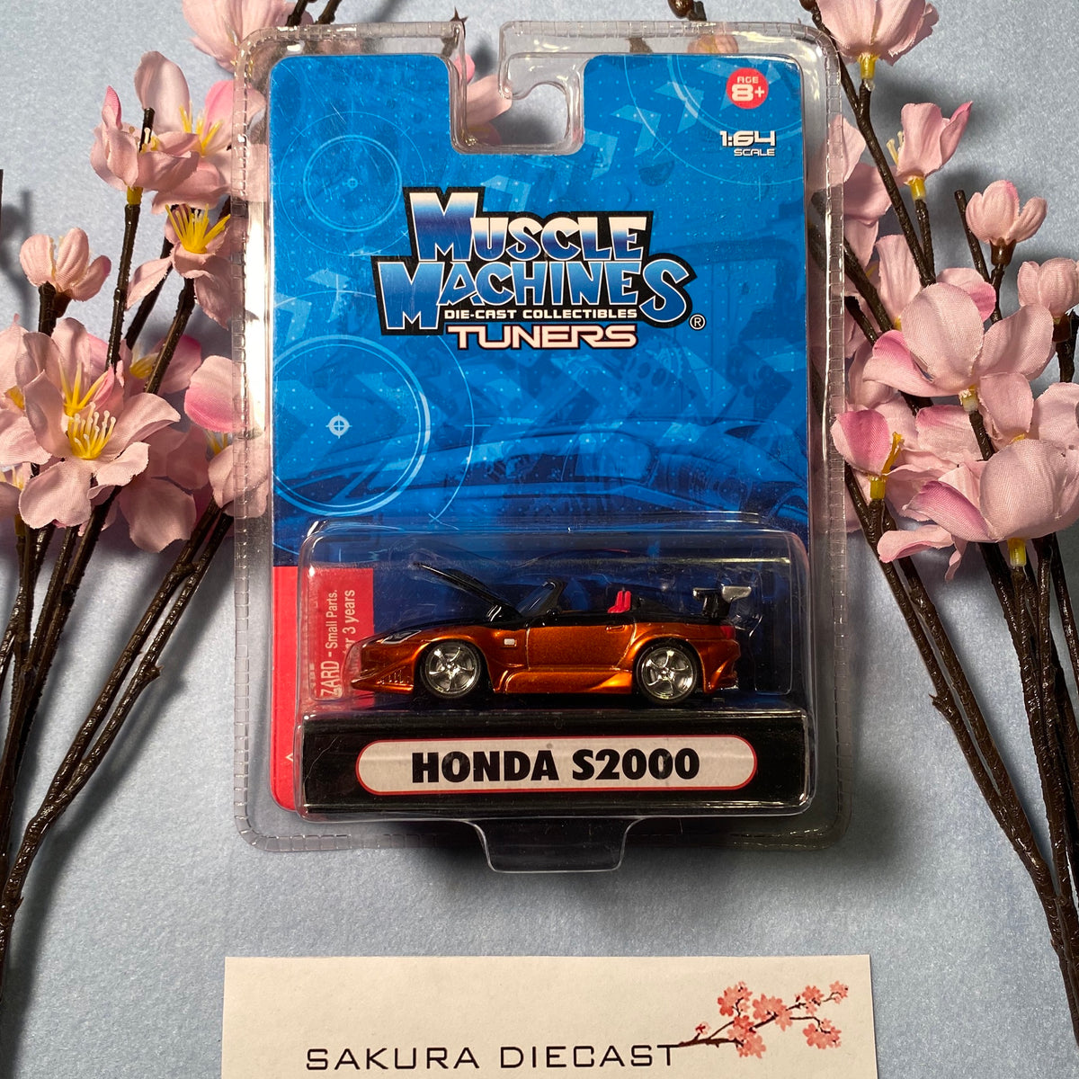 1/55 Muscle Machines Import Tuner Honda S2000 – Sakura Diecast
