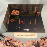 1/64 Japanese-style Parking Lot diorama