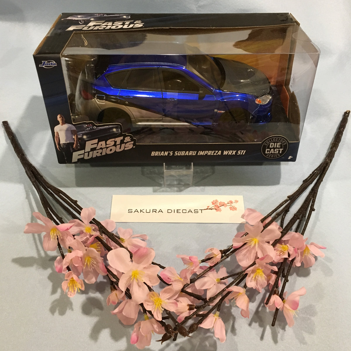1/24 Jada Fast & Furious Brian's Subaru Impreza WRX STI (Furious 7) –  Sakura Diecast