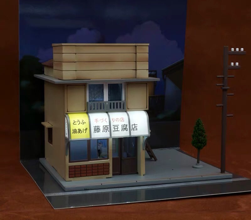 Yumebox: 1/64 Initial D Fujiwara Tofu Shop – Sakura Diecast