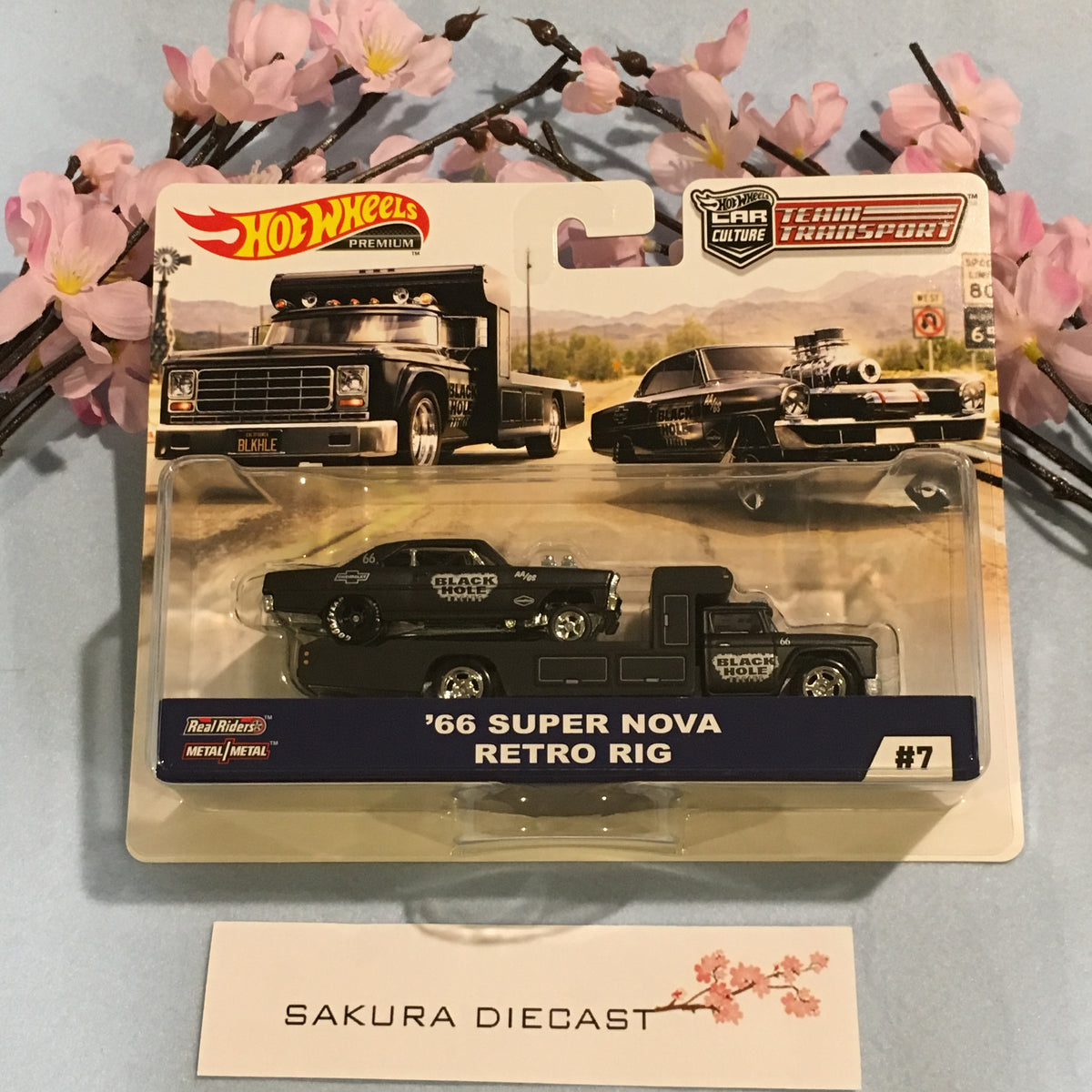 1 64 Hot Wheels Car Culture Team Transport 66 Super Nova and