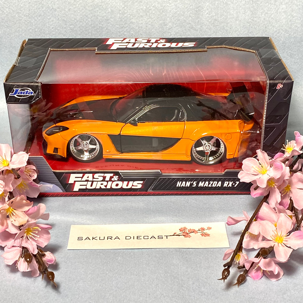 1/24 Jada Fast & Furious Han's Mazda RX-7 Veilside Fortune 7