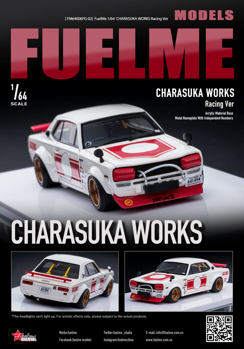 1/64 FuelMe Nissan Skyline GT-R KPGC10 Hakosuka Charasuka Works