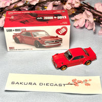 1/64 Mini GT Kaido-House Nissan Skyline 2000GTR GT-R Kaido Street V1 175