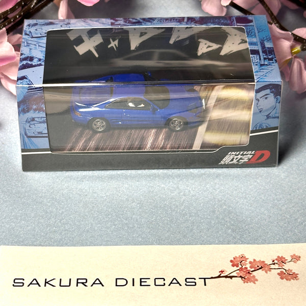 1/64 HobbyJapan Toyota MR2 SW20 G-Limited Initial D Diorama Set