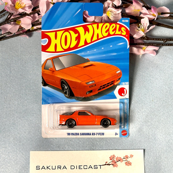 人間風車 2017年版 1/64 Hot Wheels '89 Mazda RX-7 FC3S – Sakura Diecast