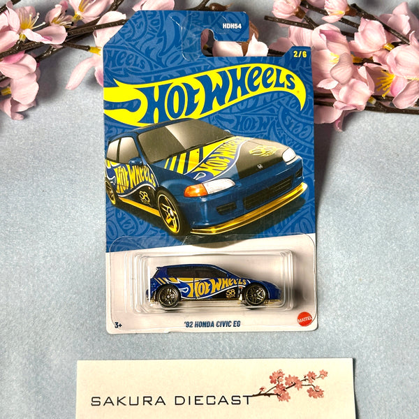 1/64 Hot Wheels '92 Honda Civic EG – Sakura Diecast