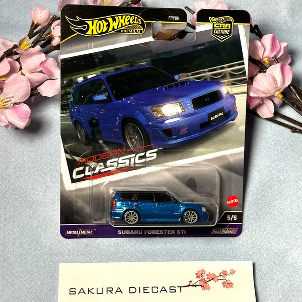 1/64 Hot Wheels Car Culture - Modern Classics 2024 - Subaru Forester STI