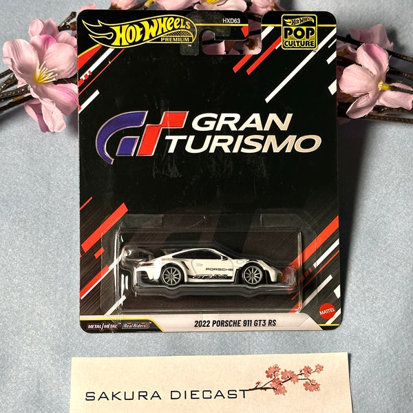 1/64 Hot Wheels Pop Culture - Gran Turismo - 2022 Porsche 911 GT3
