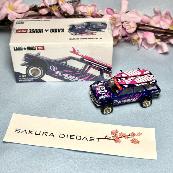 1/64 Mini GT Kaido-House Datsun 510 Wagon 4x4 149