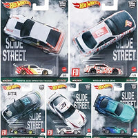 1/64 Hot Wheels Car Culture - Slide Street set