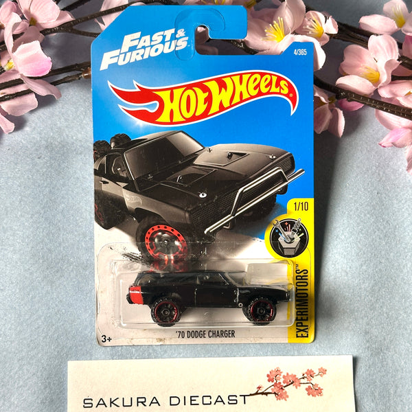 1/64 Hot Wheels '70 Dodge Charger (Furious 7) – Sakura Diecast
