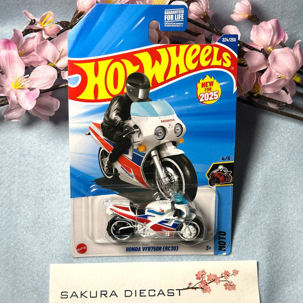 1/64 Hot Wheels Honda VFR750R RC30