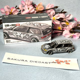 [OPEN BOX] 1/64 Mini GT Kaido-House Honda Civic (EF) Manga V1 260