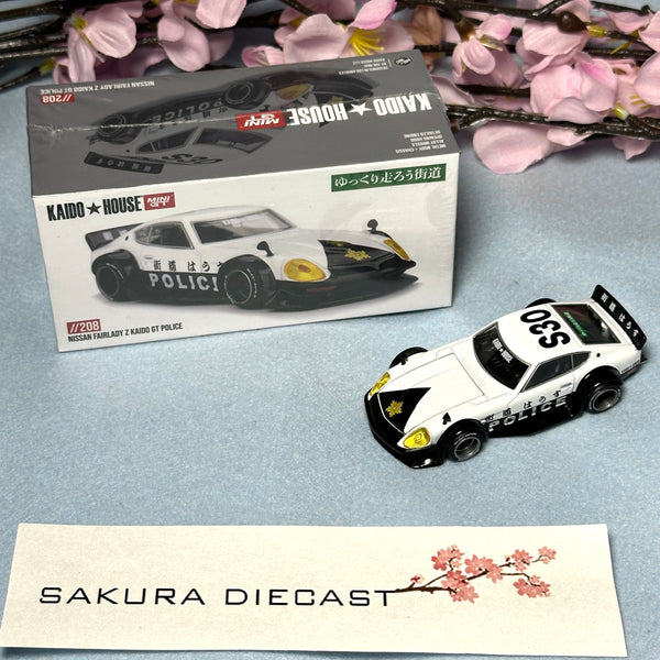 1/64 Mini GT Kaido-House Nissan Fairlady Z Kaido GT Police 208