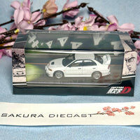 1/64 HobbyJapan Mitsubishi Lancer Evolution EVO IV Emperor Initial D Diorama Set