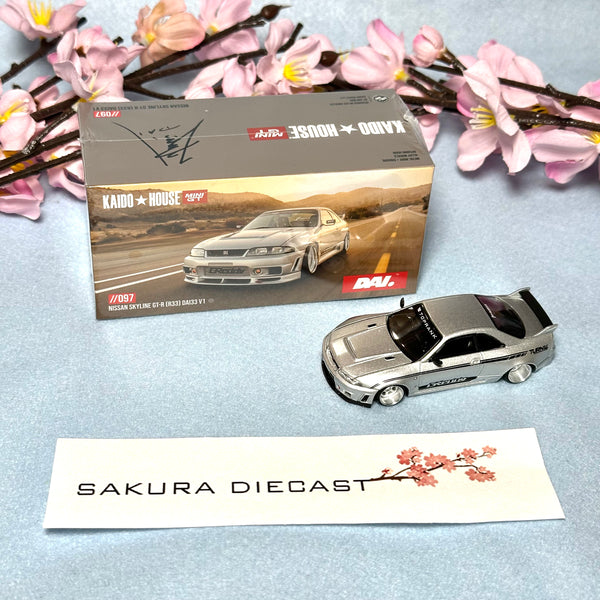 1/64 Mini GT Kaido-House Nissan Skyline GTR GT-R R33 097