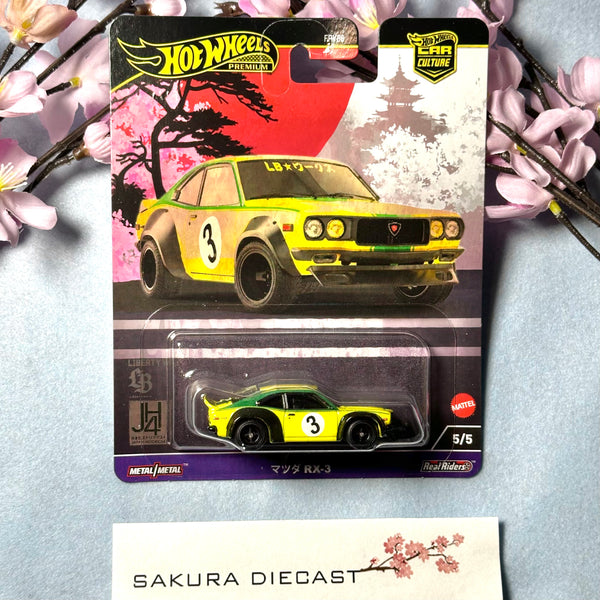 1/64 Hot Wheels Car Culture - Japan Historics 4 - Mazda RX-3