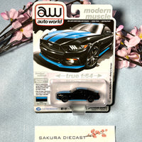 1/64 Auto World 2015 Ford Mustang GT Petty’s Garage (black)