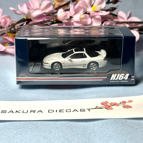 1/64 HobbyJapan Mitsubishi GTO Twin Turbo Glass Top (white)