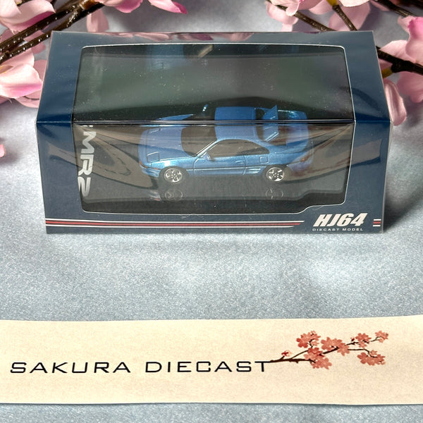 1/64 HobbyJapan Toyota MR2 SW20 GT-S (blue)