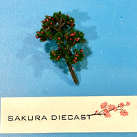 1/64 Accessories: Green Tree with Red Fruits