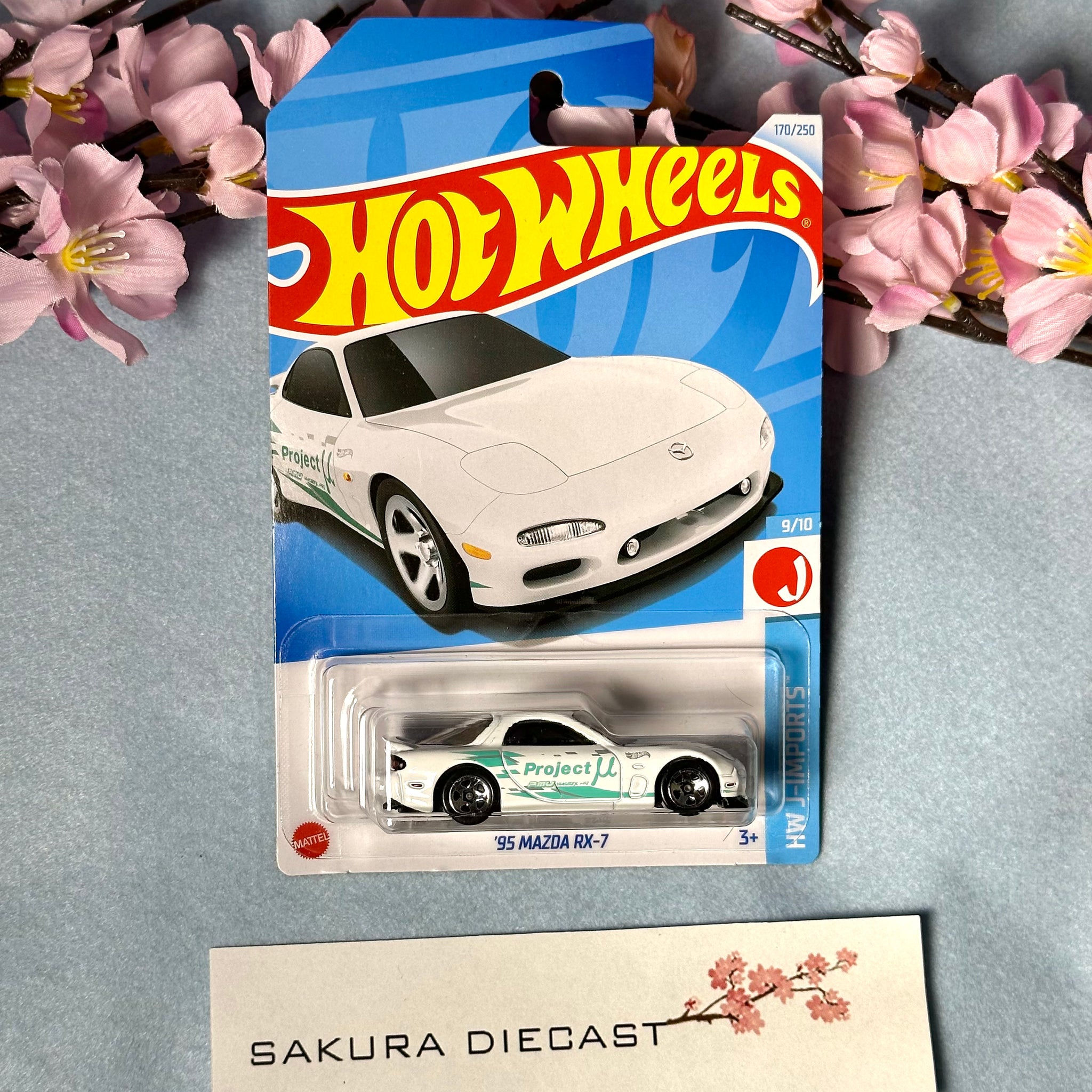1/64 Hot Wheels Mazda RX-7 – Sakura Diecast