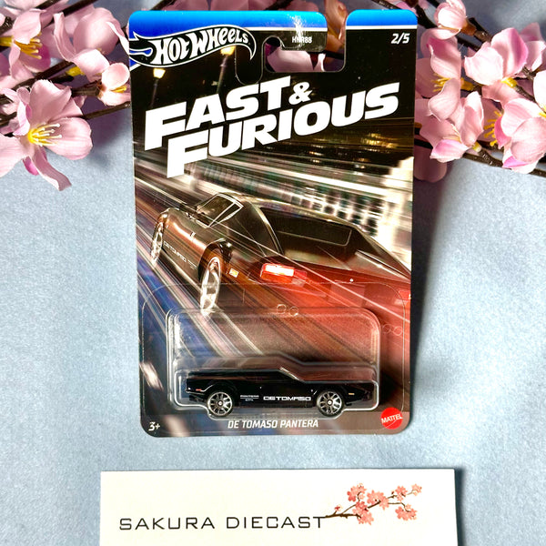 1/64 Hot Wheels Fast & Furious De Tomaso Pantera