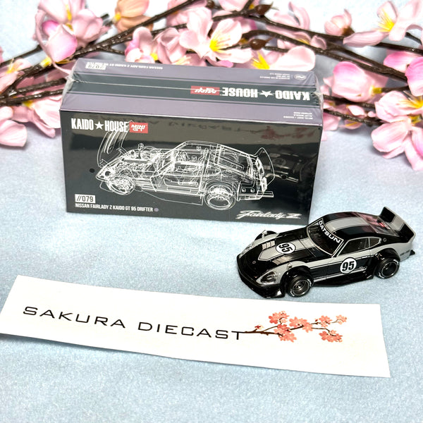 1/64 Mini GT Kaido-House Datsun Fairlady Z 240Z 079 (GT 95 Drifter)