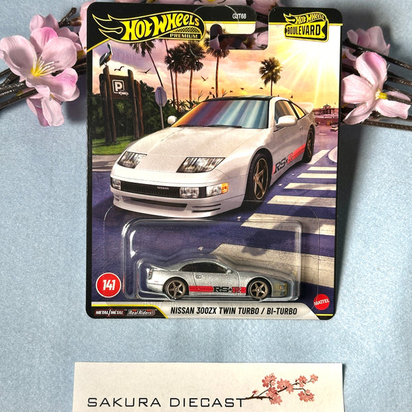 1/64 Hot Wheels Boulevard - Nissan 300ZX Twin Turbo – Sakura Diecast