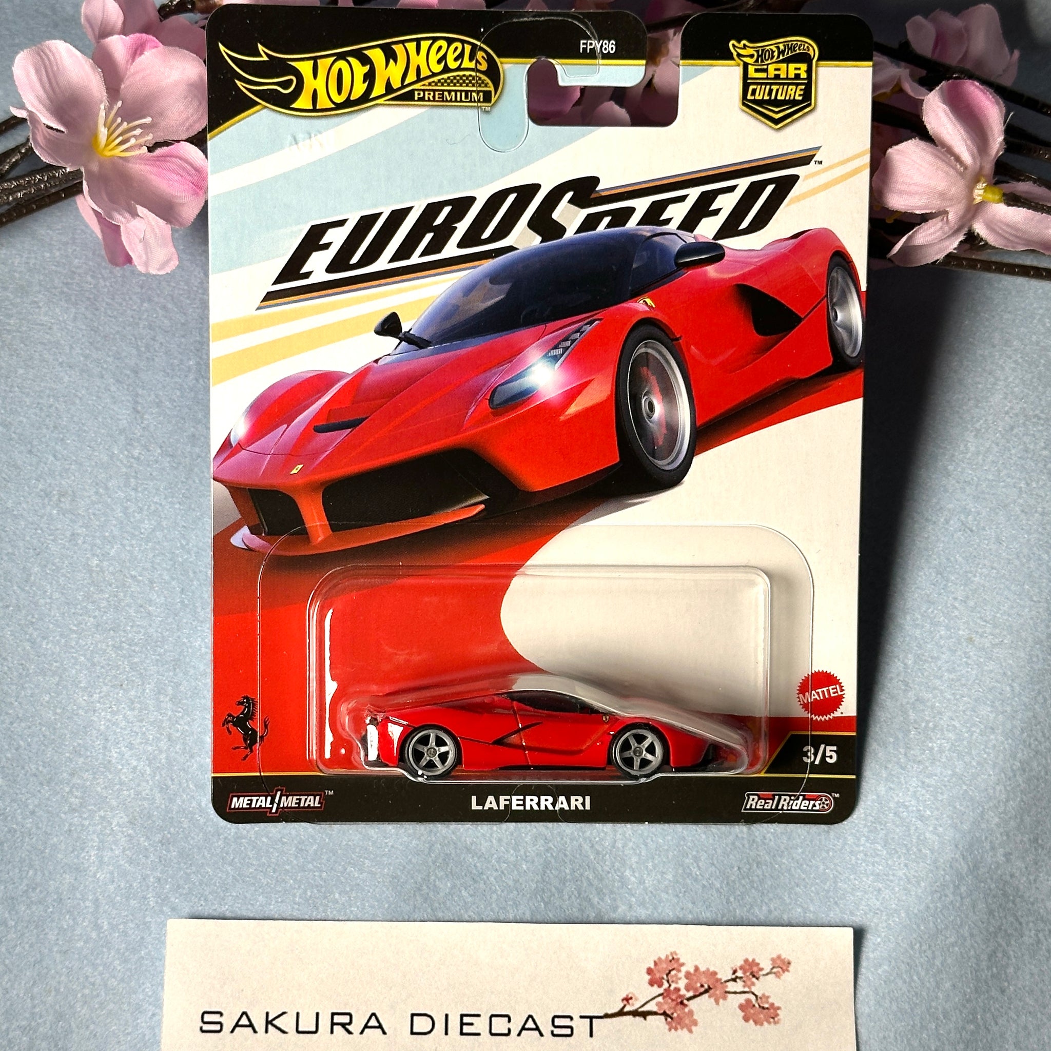 1/64 Hot Wheels Car Culture - Eurospeed - LaFerrari – Sakura Diecast