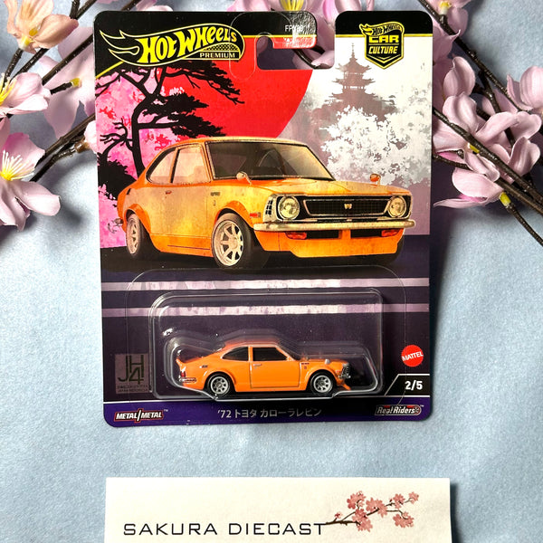 1/64 Hot Wheels Car Culture - Japan Historics 4 - ‘72 Toyota Corolla Levin