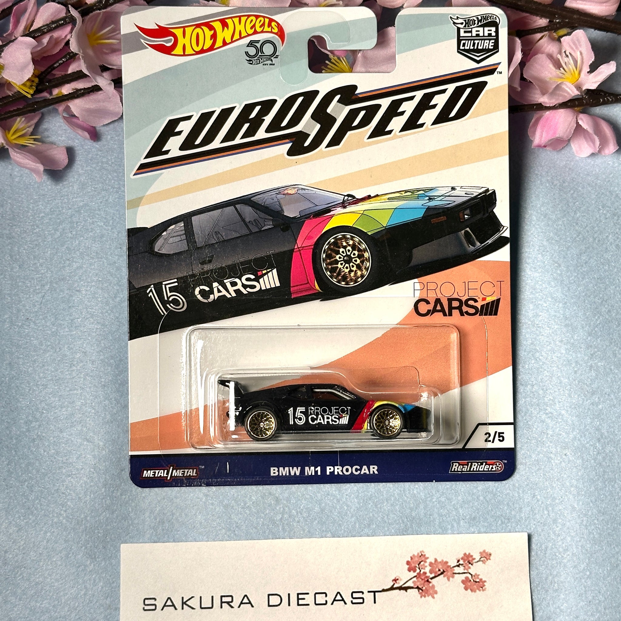 ミニカー  M1 Procar 1/64 Hot Wheels Car Culture - Eurospeed - BMW M1 Procar – Sakura