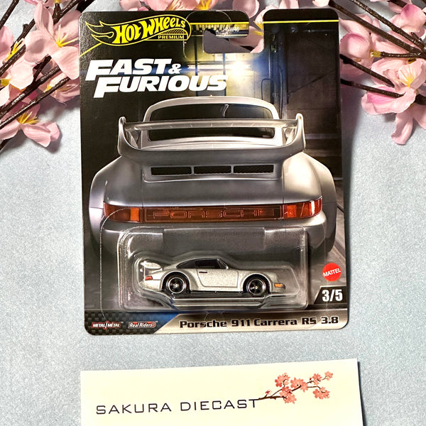 1/64 Hot Wheels Premium Fast & Furious - Porsche 911 Carrera RS 3.8