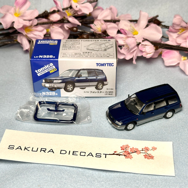 1/64 Tomica Limited Vintage Neo Subaru Forester C/20 (blue)