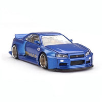 1/64 Mini GT Kaido-House Nissan Skyline GTR GT-R R34 Kaido Works Shinjuku V2 158