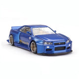 1/64 Mini GT Kaido-House Nissan Skyline GTR GT-R R34 Kaido Works Shinjuku V2 158