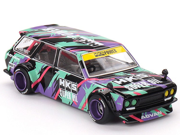 1/64 Mini GT Kaido-House Datsun 510 Wagon HKS V1 144